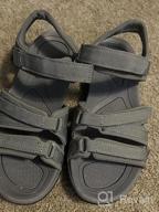 img 1 attached to Women'S Sport Sandals: Lightweight Hiking & Water Shoes For Outdoor Adventures review by Taffy Taylor
