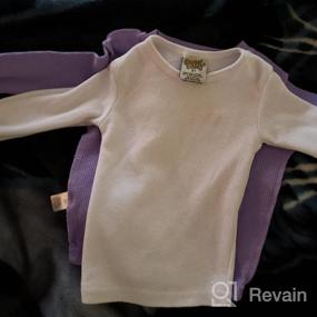 img 6 attached to 🌬️ Grey Girls' Sweet Sassy Thermal Underwear Set - Stay Warm in Style!
