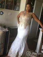 img 1 attached to Stunning Embroidered Lace Mermaid Gowns: MisShow Women'S Formal Evening Prom Dresses review by Kyle Smithlin