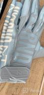 img 1 attached to Enhance Your Performance With Nxtrnd G1 Pro Football Gloves: Sticky Receiver Gloves For Men And Youth Boys review by Udders Sharma