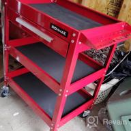 img 1 attached to Goplus 3-Tier Rolling Tool Cart 330 LBS Capacity Heavy Duty Utility Storage Drawer Organizer Industrial Commercial Service Mechanics Garage Warehouse Repair Shop review by Tony Suggs