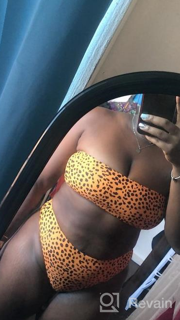 img 1 attached to Unleash Your Wild Side In StarVnc Women'S Leopard Two-Piece Bikini! review by Chris Murphy