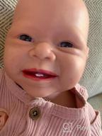 img 1 attached to Realistic 12 Inch Full Silicone Baby Doll - Lifelike Reborn Newborn Baby Boy Doll review by Paul Abs
