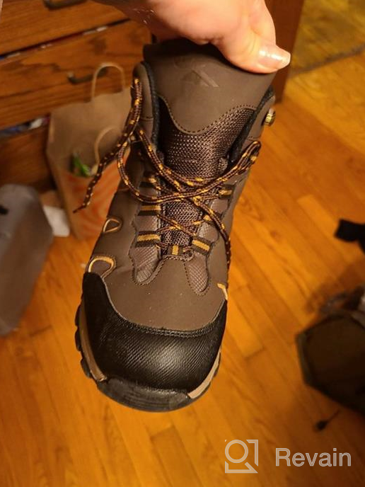 img 1 attached to 🦌 Brown Boys' Deer Stags Hiking Shoes review by Patrick Lets