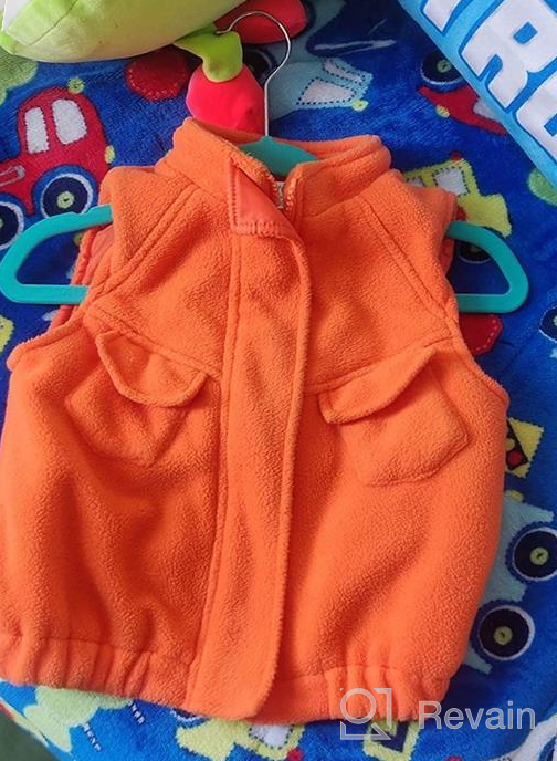 img 1 attached to 🧥 Sleeveless 7T Little Fleece Jacket Outerwear for Boys - Jackets & Coats review by Myrv Santamaria