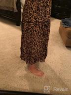 img 1 attached to Women'S Boho Floral Print High Waist A Line Maxi Skirt With Pockets review by Darrell Bridges