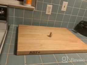 img 7 attached to Reversible Cherry Wood Edge Grain Cutting Board By John Boos - 20" X 15" X 1.5