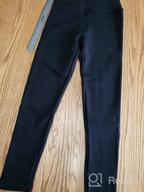 img 1 attached to Winter Cotton High Waisted Leggings With Fleece Lining For Girls By IRELIA review by Jeff Bruno