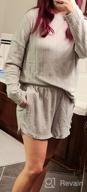 img 1 attached to Stay Cozy And Stylish With MEROKEETY Women'S Casual Cable Knit Pajama Sets review by Jennifer Neff
