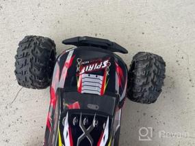 img 5 attached to MESIXI 1/10 RC Car Scale High Speed Around 50Kmh 2.4Ghz 4WD All Terrains Fast And Furious Hobby 4X4 Offroad Remote Control Truck For Adult And Boy Kid With Two Rechargeable Batteries
