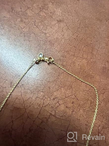 img 1 attached to 👩 CHESKY Gold Mom Necklace: 18K Dainty Pearl Layered Choker with Engraved Mama Birth Month Flower Disc and Simple Mommy Coin Disk Charm - Perfect Mother-Daughter Pendant for Birthday Gift review by Heather Morales