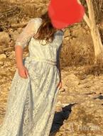 картинка 1 прикреплена к отзыву «Принцесса Бордовая детская одежда: платье с вышивкой для подружки невесты на первом причастии» от Jessica Payne