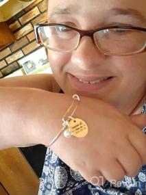 img 3 attached to Браслет-кирка от Jude Jewelers из нержавеющей стали: "Она верила, что смогла, и она сделала