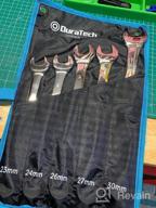 img 1 attached to 5-Piece Long Pattern Combination Wrench Set, Metric Sizes 23-30Mm, 12-Point Design, Made With Durable CR-V Steel And Comes With A Handy Pouch - DURATECH review by Jermall Meredith
