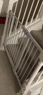 img 1 attached to Cumbor 29.5"-51.6" Extra Wide Baby Gate, Easy Walk Thru Dog Gate For House, Auto Close Safety Pet Gates For Stairs And Doorways With 4 Wall Cups - Mom'S Choice Awards Winner review by Scott Yenson