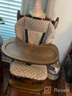 img 1 attached to Comfortable And Safe Mealtime With Twoworld Baby High Chair Seat Cushion And Harness Cover In Blue Animal Print review by Darrell Bridges