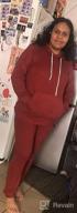 img 1 attached to WIHOLL Women'S Sweatsuit Set With Kangaroo Pockets - Two Piece Hoodie And Sweatpants Jogging Suit review by Reggie Kern