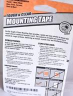 img 1 attached to Gorilla Tough & Wide Heavy Duty Double Sided Mounting Tape - 2" X 48", Clear (1 Pack) review by Ryan Lindstrom