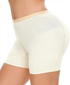img 4 attached to Get A Lift With NINGMI Womens Seamless Butt Lifter Boyshorts: Enhance Your Curves!