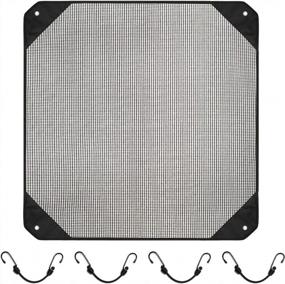 img 4 attached to Luxiv Central Air Conditioner Leaf Guard, Mesh All Seasons Air Conditioner Top Leaf Cover Summer AC Outside Units Covers Leaf Guard AC Unit Cover (28 X 28In)