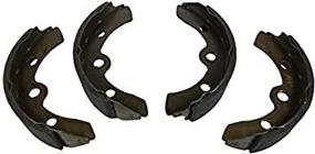 img 2 attached to 🔝 High-Quality (4) EZGO Brake Shoes for the Marathon/Txt/Medalist Golf Cart (1987-1996)