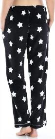 img 3 attached to Women'S Fleece Pajama Pants With Pockets By PajamaMania