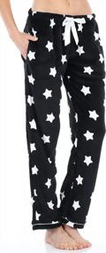 img 2 attached to Women'S Fleece Pajama Pants With Pockets By PajamaMania