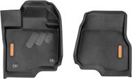 baselayer - front floor liner mats for ford f150 (2015-2022) supercab логотип