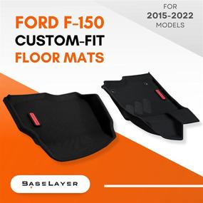 img 3 attached to BaseLayer - Front Floor Liner Mats For Ford F150 (2015-2022) SuperCab