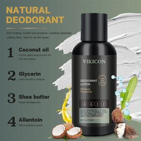 img 3 attached to 🌬️ VIKICON Deodorant: Ultimate Solution for Chafing, Hydration, and Refreshment