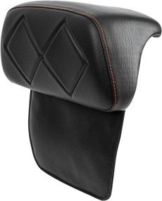 img 2 attached to TCMT Razor Chopped Tour Pack Backrest Pad Fits For 2014-2022 Harley Touring Road King CVO Road Glide Street Electra Glide Tri Glide Models (Style F)