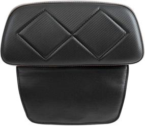 img 3 attached to TCMT Razor Chopped Tour Pack Backrest Pad Fits For 2014-2022 Harley Touring Road King CVO Road Glide Street Electra Glide Tri Glide Models (Style F)