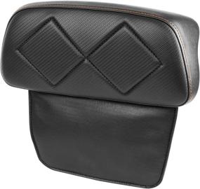 img 4 attached to TCMT Razor Chopped Tour Pack Backrest Pad Fits For 2014-2022 Harley Touring Road King CVO Road Glide Street Electra Glide Tri Glide Models (Style F)