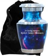 celestial remembrance: personalized cosmic cremation urns for human ashes logo