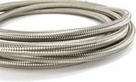 🚗 kraken automotive - 8an stainless braided hose (10 feet) for versatile fuel, oil, coolant, and air applications логотип