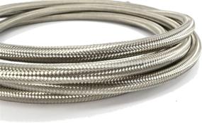 img 3 attached to 🚗 Kraken Automotive - 8AN Stainless Braided Hose (10 Feet) for Versatile Fuel, Oil, Coolant, and Air Applications