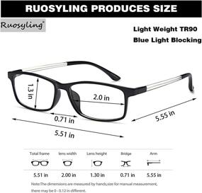 img 2 attached to Reading Glasses Blue Light Blocking Vision Care - Reading Glasses
