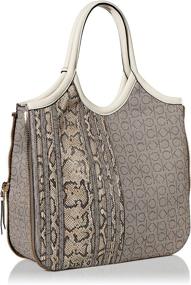 img 1 attached to Calvin Klein Gabrianna Novelty Black Women's Handbags & Wallets at Totes