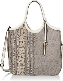 img 4 attached to Calvin Klein Gabrianna Novelty Black Women's Handbags & Wallets at Totes