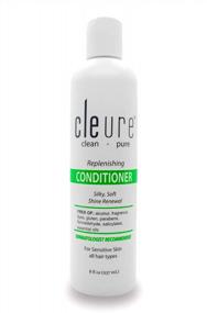 img 2 attached to Fragrance-Free Cleure Conditioner For Sensitive Skin - 12 Fl Oz (8 Oz) Bottle