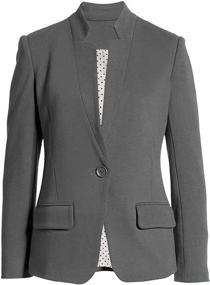 img 3 attached to Vetinee Women's X-Large Casual 👚 Cardigan for Stylish Suiting & Blazers