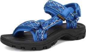 img 4 attached to EQUICK Sandals Anti Skidding Comfortable Athletic Women's Shoes ~ Athletic