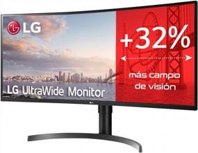 img 2 attached to 🖥️ Experience True Immersion with LG 35WN65C B UltraWide Monitor: FreeSync, 3440X1440, 100Hz, HDR, Curved & HD