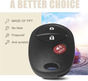 img 2 attached to 🔑 AutoKeyMax - 2 NEW Replacement Keyless Entry Remotes for 2005-2016 TACOMA GQ43VT20T