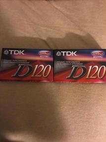 img 1 attached to Enhanced Performance: TDK D120 High Output IECI / Type I Normal Position Audio Cassettes - 2 Pack