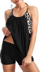 img 1 attached to 👙 Zando Women's Swimwear Swimdress: Stylish Beachwear Swimsuits for Best Beach Experience