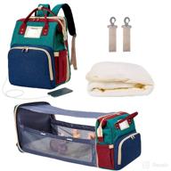 backpack changing portable bassinet waterproof diapering for diaper bags logo