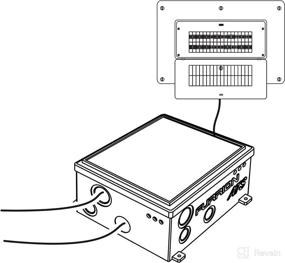 img 2 attached to 🔌 Furrion 50 Amp RV Automatic Transfer Switch with Vibrationsmart & Climatesmart Technology - F50-ATS, Black 125/250V AC Power Source Changer