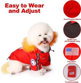 img 3 attached to Reflective Waterproof Adjustable Lightweight Breathable Dogs