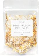 nestlady calendula lemon grass detox bath salt - anti-inflammatory, skin soothing, relaxing & muscle relief 12.8oz logo